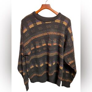 VTG Jantzen Crewneck Pullover Sweater Mens Size XL Made In USA